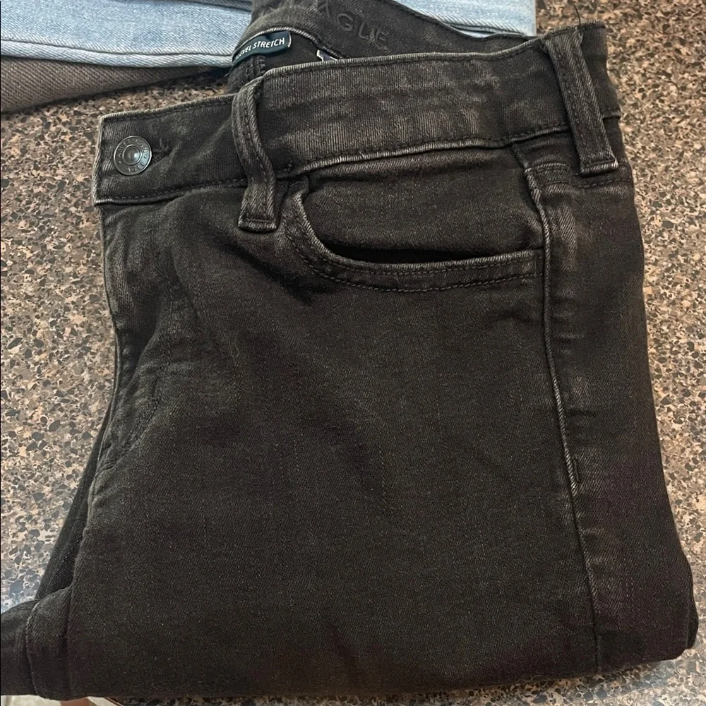 American Eagle Outfitters Black Skinny Jeans - Picture 10 of 10